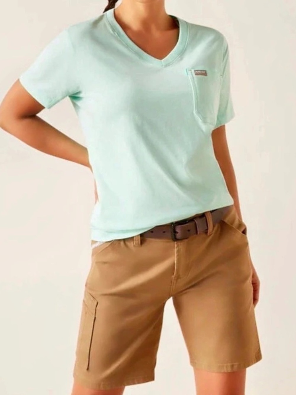 Ariat Rebar Workman SS T-Shirt Mint Green Women’s XL